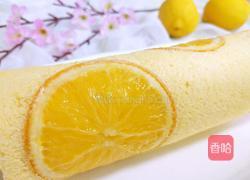 香橙蛋糕卷的做法图解30