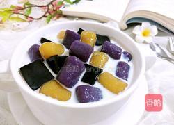 芋圆烧仙草的做法图解1
