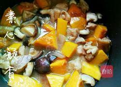 香菇南瓜鸡腿饭的做法图解8