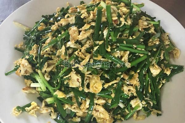 韭菜炒鸡蛋