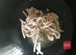 肉丝香干炒西芹的做法图解4