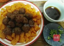 浇汁丸子的做法图解13