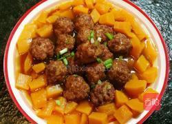 浇汁丸子的做法图解14