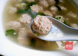 氽清汤肉丸的做法图解11