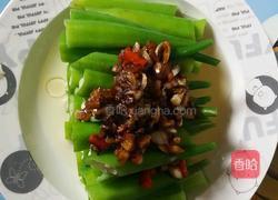 蒜蓉蚝油秋葵的做法图解7
