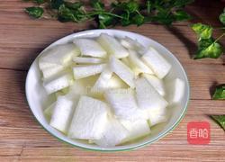 三色冬瓜的做法图解3