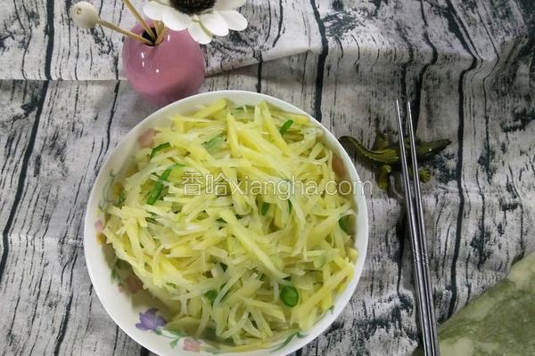 青椒土豆丝