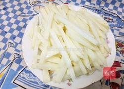 土豆豆角焖面的做法图解2