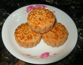 广式伍仁月饼[图]