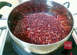 自制红豆沙馅的做法图解2