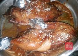 蜜汁孜然烤半片鸭自的做法图解3