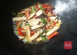 香干炒肉的做法图解5