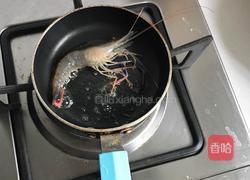 黄油香煎大虾的做法图解2