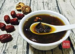 黑沙海参冬菇猪骨炖汤的做法图解10