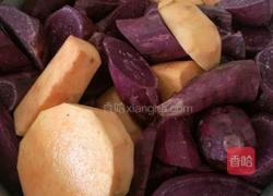 紫红薯芋圆的做法图解1
