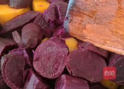 紫红薯芋圆的做法图解2