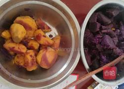 紫红薯芋圆的做法图解3
