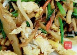 杂蔬肉末鸡蛋炒饼的做法图解5