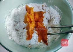 南瓜豆沙包的做法图解5