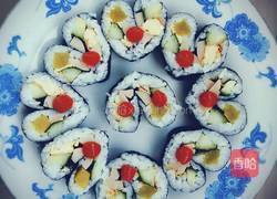 爱心寿司的做法图解6