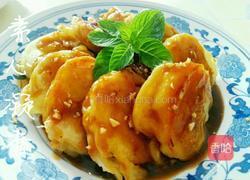 酸甜杏鲍菇肉盒的做法图解5