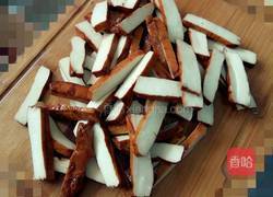 芹菜炒酱干的做法图解4