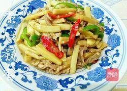 蚝油杏鲍菇炒肉的做法图解7