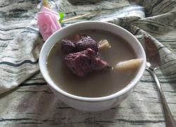 红豆地瓜筒骨汤
