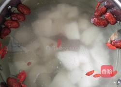 红豆地瓜筒骨汤的做法图解7