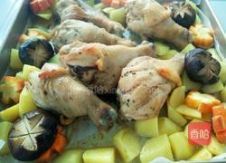 琵琶腿烤时蔬的做法图解10