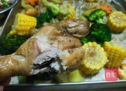 琵琶腿烤时蔬的做法图解13