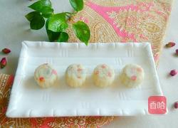 玫瑰花冰皮月饼的做法图解1