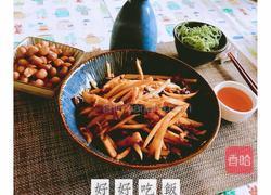 炝炒莲藕丝的做法图解3