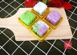 彩色冰皮月饼的做法图解14