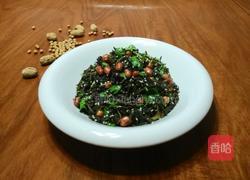 凉拌芝麻叶的做法图解5