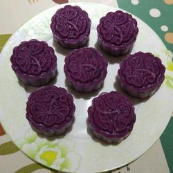 紫薯莲蓉月饼的做法[图]