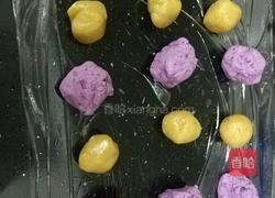 紫薯莲蓉月饼的做法图解5