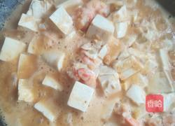 咸蛋黄虾仁豆腐的做法图解3