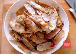 葱爆蛏子的做法图解8