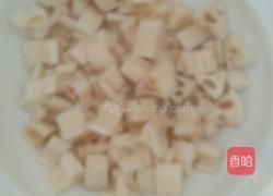 香辣藕丁的做法图解1