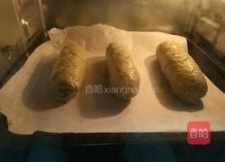 抹茶燕麦面包的做法图解4