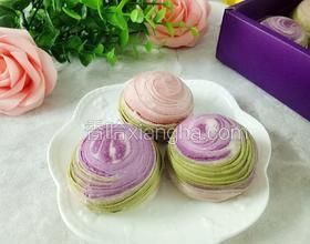 彩虹漸變蛋黃酥(無(wú)需揉出膜）