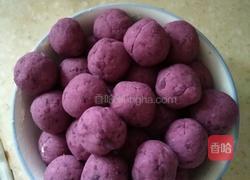 炸紫薯球的做法图解3