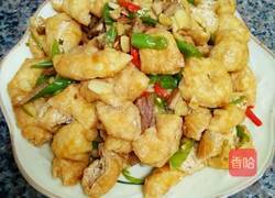 油豆腐炒肉的做法图解6