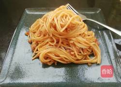 肉酱茄汁意面的做法图解9