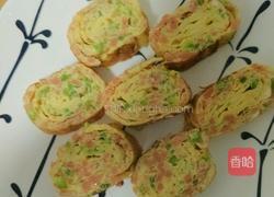 甜椒厚蛋烧的做法图解9