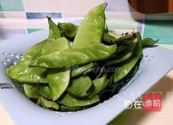 眉豆肉丝的做法图解1