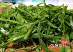眉豆肉丝的做法图解2