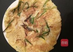 葱花煎鸡蛋的做法图解4