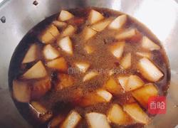 红烧白萝卜的做法图解4